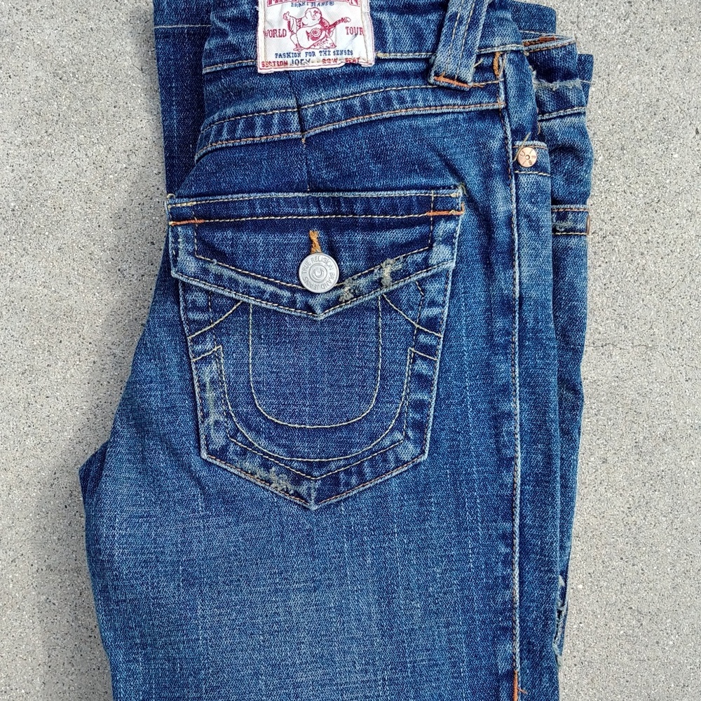 True Religion distressed Jeans